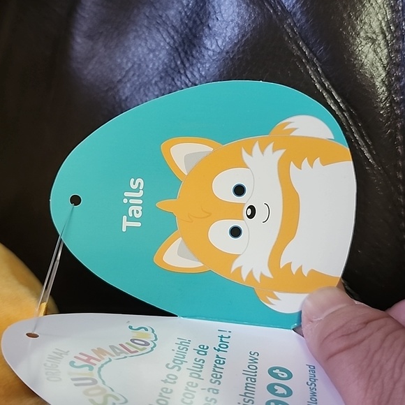 Brand new Tails From Sonic the Hedhog Squishmallows Pillow - Picture 9 of 9